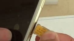 iPhone 6 Plus: How to Insert a SIM Card