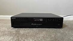 Sony CDP-CE275 5 Compact Disc CD Player Changer