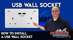 How to install a USB wall socket