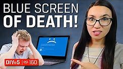 How to Fix a PC with Blue Screen of Death - DIY in 5 Ep 160