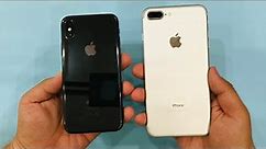 iPhone X vs iPhone 7 Plus November 2019