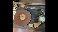 Will it run? See if we can get this 1940s Silvertone record player/wire recorder/radio working.