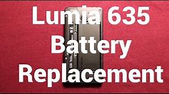 Nokia Lumia 635 Battery Replacement How To Change