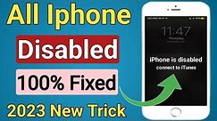 iPhone is Disabled Connect to iTunes iPhone 7( iOS 14 ) | how to fix iPhone disabled ||