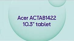 Acer ACTAB1422 10.3" Tablet - 64 GB, Black - Product Overview