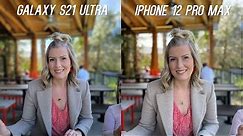 Galaxy S21 Ultra vs iPhone 12 Pro Max Camera Test Comparison