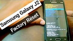 Samsung Galaxy J2 Phone Hard Reset/Factory Reset Full Tutorial