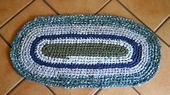 Crochet OVAL Rag Rug Tutorial for Beginners 101 Part 1