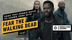 Cast of Fear The Walking Dead Name That Zombie Movie or Zombie Song | Comic Con 2020