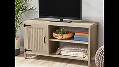 Mainstays Farmhouse TV Stand for TVs up to 50" Guided Assembly