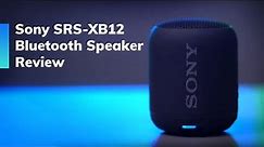 Sony SRS-XB12 Bluetooth speaker review