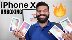 iPhone X Unboxing & First Look + Small Giveaway 🔥 🔥 🔥