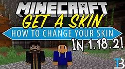 How To Change Your Skin in Minecraft Java Edition (1.18.2)