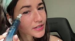 Asmr unboxing a new eye serum device tehehe💙 #asmr #asmrunboxing #asmrskincare #undereyecare #asmrsounds #asmrtapping #asmrwhisper #productreview ignore mi pimple pls