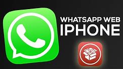 WhatsApp Web para iPhone! (como instalar)