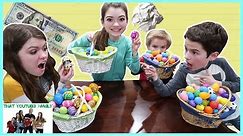 Easter Egg Hunt Treat Or Dare! / That YouTub3 Family