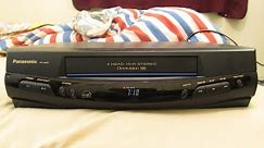 Panasonic PV-8450 4-Head Stereo VCR (1998)
