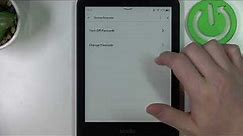 Amazon Kindle Paperwhite 11th Generation - How To Change Passcode