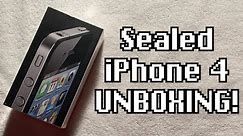 Brand New iPhone 4 Unboxing! - 12 Years Later - Sealed Vintage Old Apple iPhone - Apple History