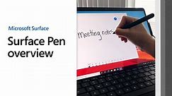 How to use your Surface Pen
