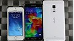 Xplay3S，Galaxy S5，iPhone 5S指纹识别横向对比
