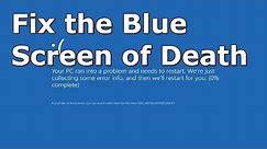 How to Fix Blue Screen of Death on Windows 8