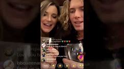 Tangela (Tyler and Angela) from Big Brother Instagram Live 12/14/18