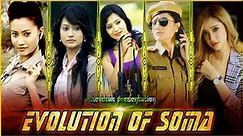 Evolution of Soma Laishram | Manipuri Actress | Read the Description