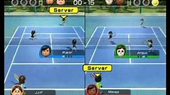 Wii Tennis Multiplayer #2