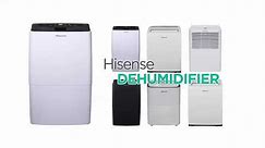 Introducing Hisense Dehumidifiers 2020 - Hisense USA (30 sec)