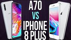 A70 vs iPhone 8 Plus (Comparativo)