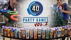 The 40 Greatest Party Games (Minute to Win It Games & More!)[Part 2]