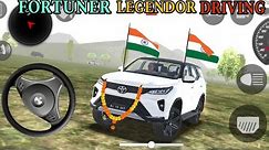 Indian cars simulator - fortuner legender driving Android gameplay 🔥