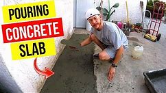 SMALL CONCRETE PATCH FILL. How To: -Jonny DIY