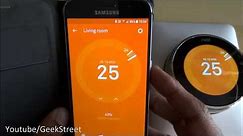 How to use NEST Thermostat 3rd Generation App Features and Functions for Beginners
