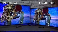 LG UN7300 VA Panel VS LG UN7000 IPS Panel TV Comparison
