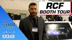 RCF Booth Tour Featuring Brand New RCF Speakers at NAMM 2023