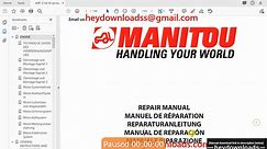 Manitou MRT 1432-1635 MRT 1542 MRT 1742 MRT 1850-2150-2540 Repair Manual - PDF DOWNLOAD