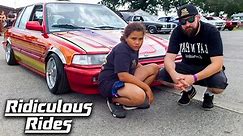 Father & Son Build Incredible Honda Civic Lowrider | RIDICULOUS RIDES