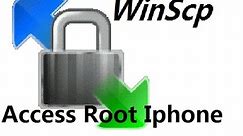 how to ssh iphone using winscp