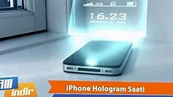 iPhone Hologram Saati