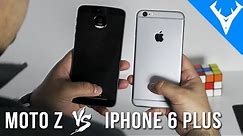 Moto Z vs Iphone 6 Plus - Comparativo | Mesmo preço, qual compro?