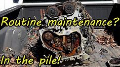 Timing chain replacement on a 2.4 GM engine and more.
