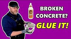 How to Glue Concrete Together