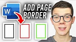 How To Add Page Border In Word - Full Guide