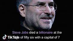 Some of Steve Jobs last words 💡 #foryou #foryoupage #inspiration #motivation #stevejobs