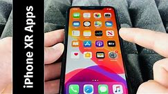 iPhone XR Default Apps | What Apps come preinstalled on iPhone XR 64gb or 128gb