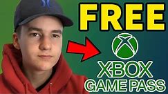 How to Get Xbox Game Pass FREE - (2022)