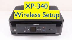 Epson XP-340 Wifi Printer Setup