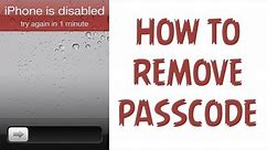 How To Remove A Passcode From an iPhone, iPad, & iPod Touch